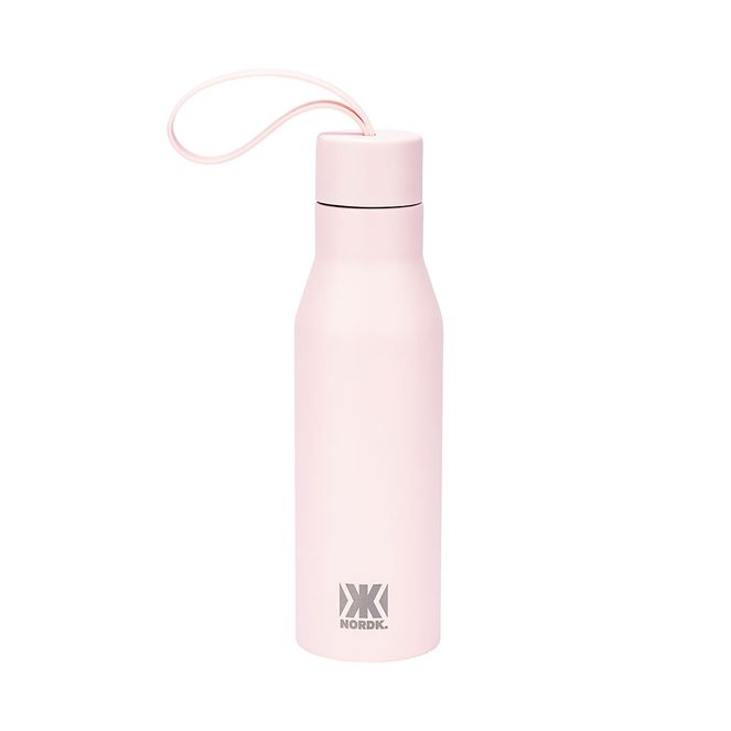 Garrafa Termica Nordk Loop Aco Inoxidavel 500ml Rosa 1